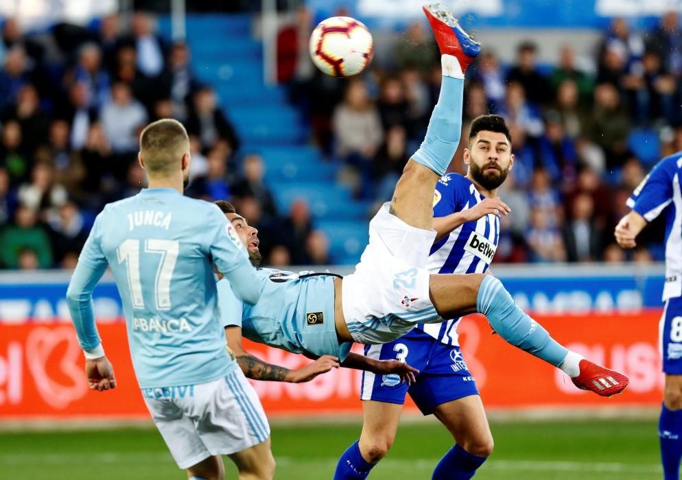 El Alavés - Celta, en imágenes. // EFE | David Aguilar