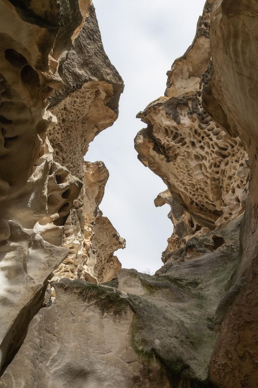 Imagen del espectacular Cañón Ybykty Sai, Kazajstán occidental.