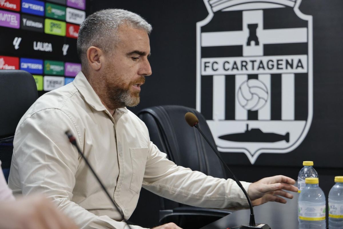 Javi Rey, nuevo entrenador del FC Cartagena