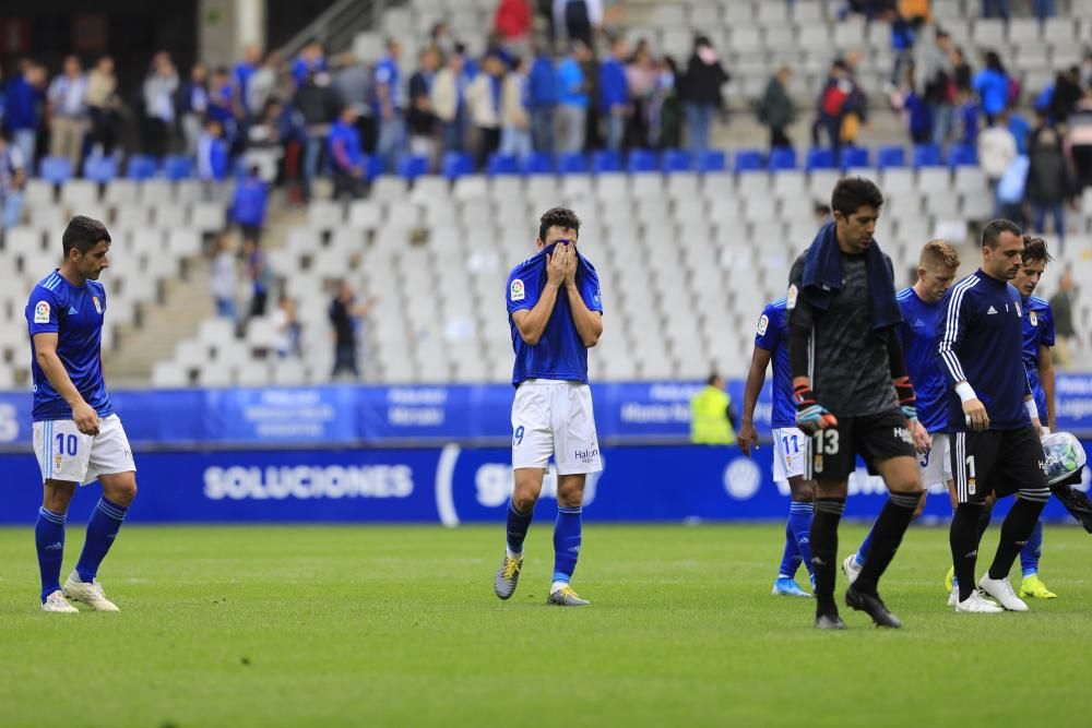 El partido del Oviedo ante el Numancia, en imágenes.