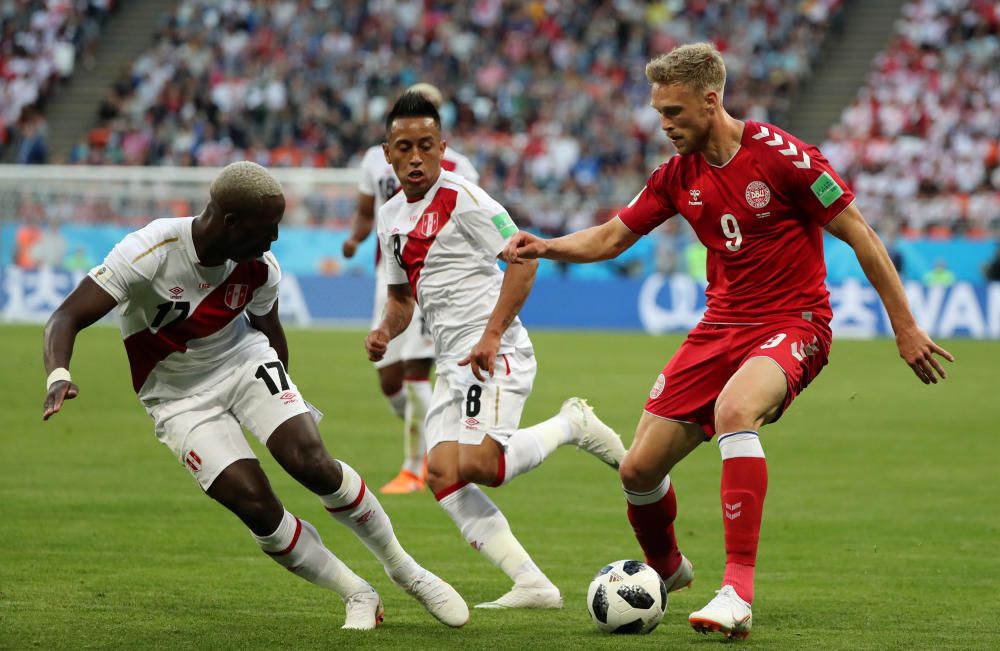 Les imatges del Perú-Dinamarca (0-1)