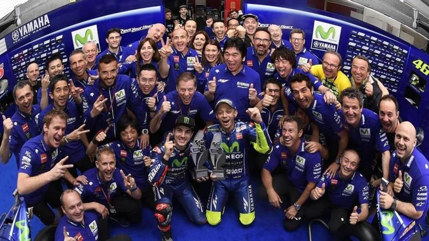 Toda Yamaha, a los pies de Maverick Viñales