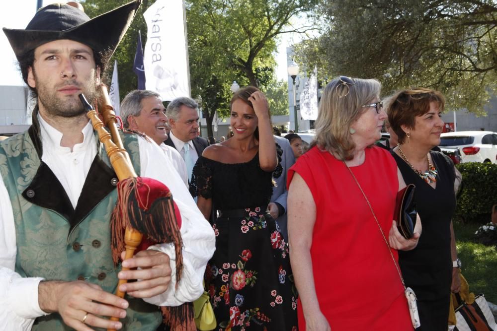 Paula Echevarría, embajadora de los Mierenses en el Mundo