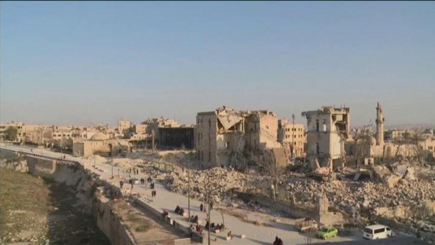 Reabre el castillo de la ciudad vieja de Alepo