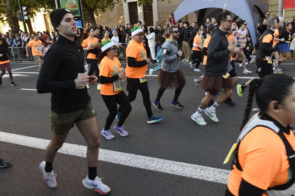 La San Silvestre 2025 en Murcia, en fotografías