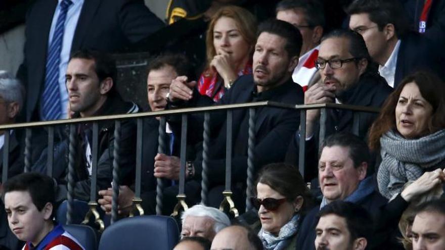 Simeone, sobre su expulsión: "El árbitro actuó como tenía que actuar"