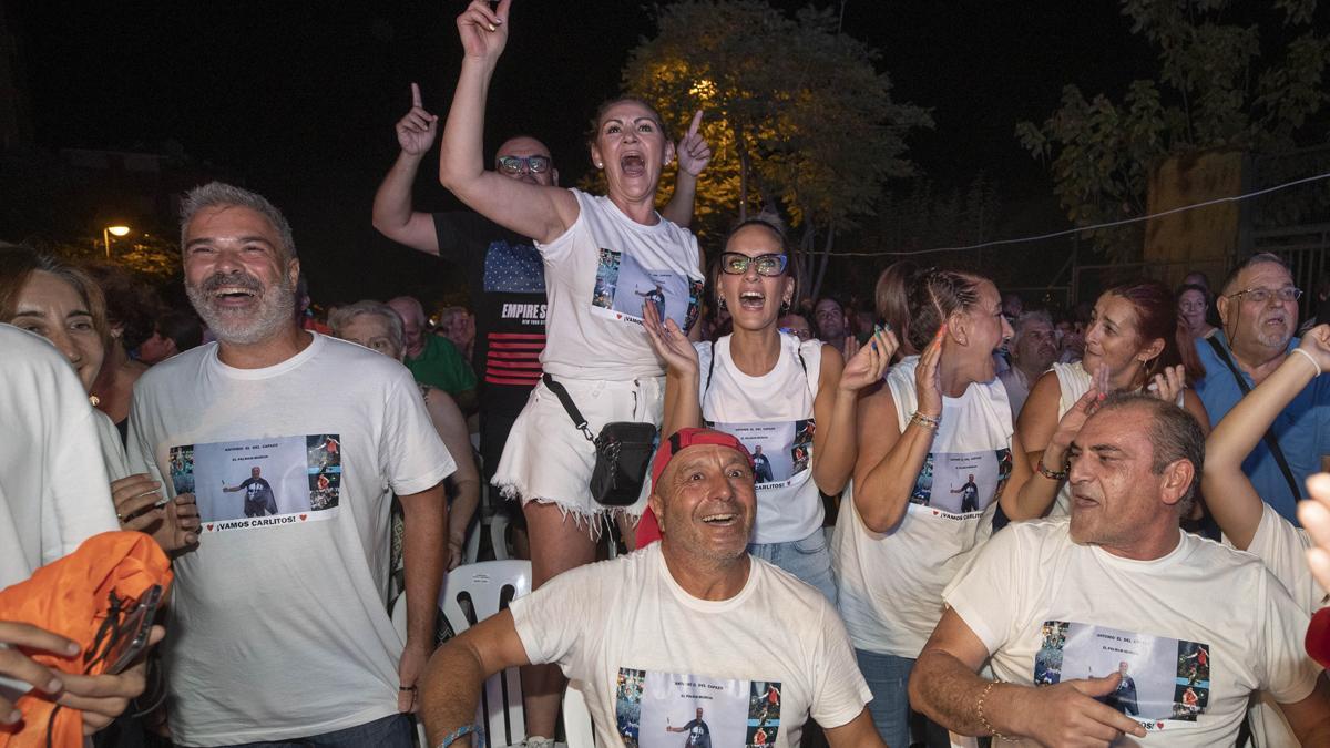 Locura en El Palmar tras la victoria de Alcaraz en la final del Abierto de Estados Unidos.