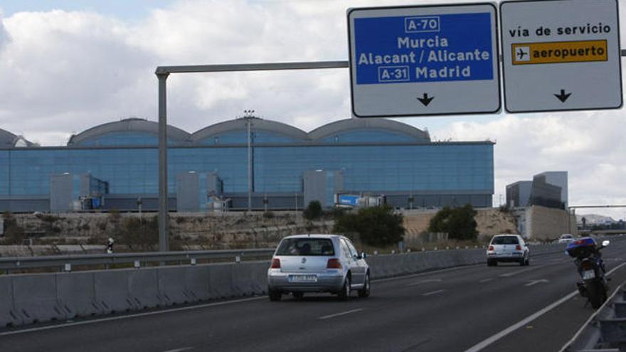 Sin noticias de la mejora para el acceso al aeropuerto Alicante-Elche