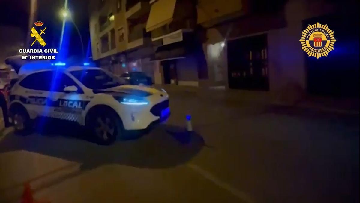 Detenido un hombre en Almoradí acusado de cinco robos en viviendas y vehículos