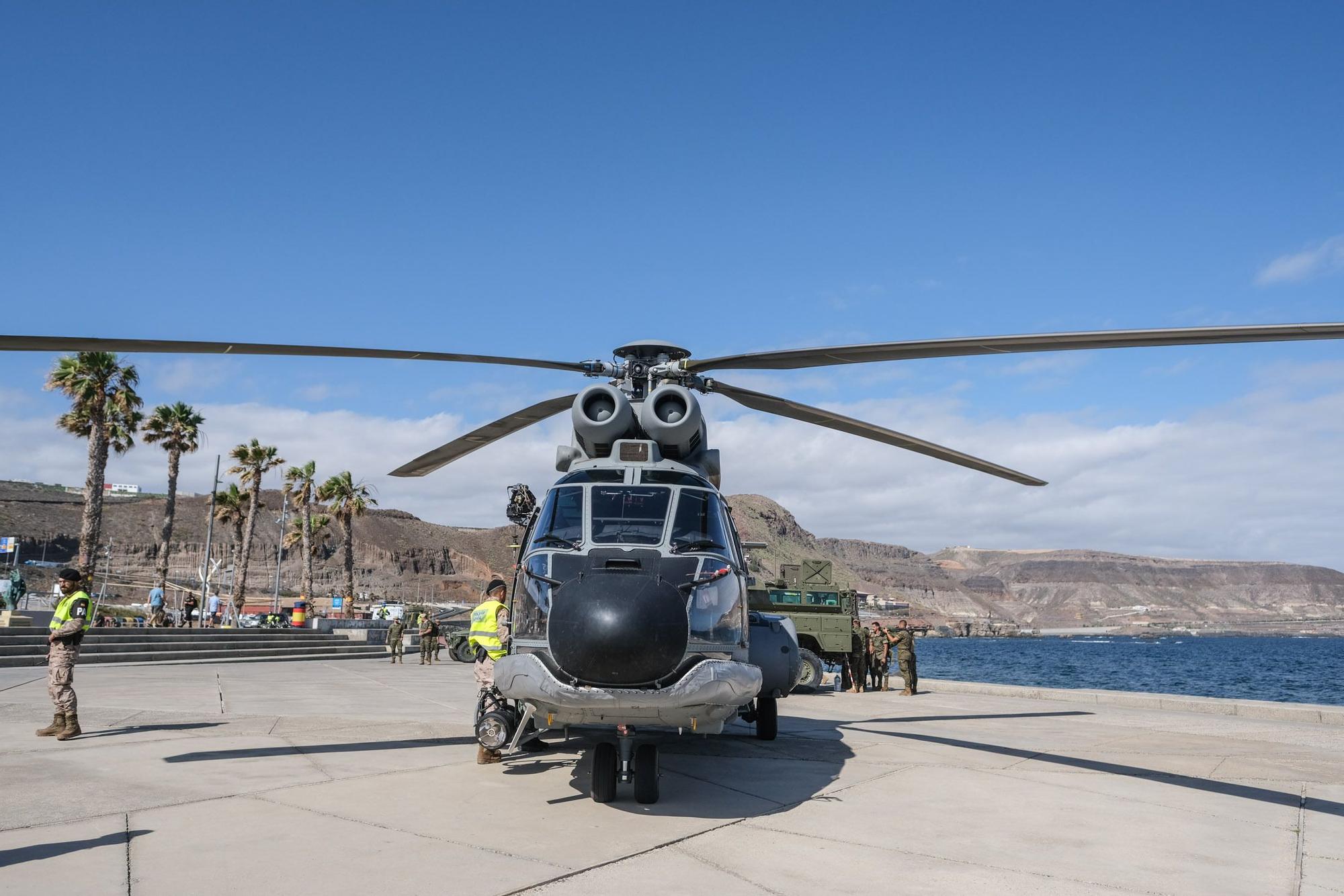 Celebración del Día de las Fuerzas Armadas en Las Palmas de Gran Canaria