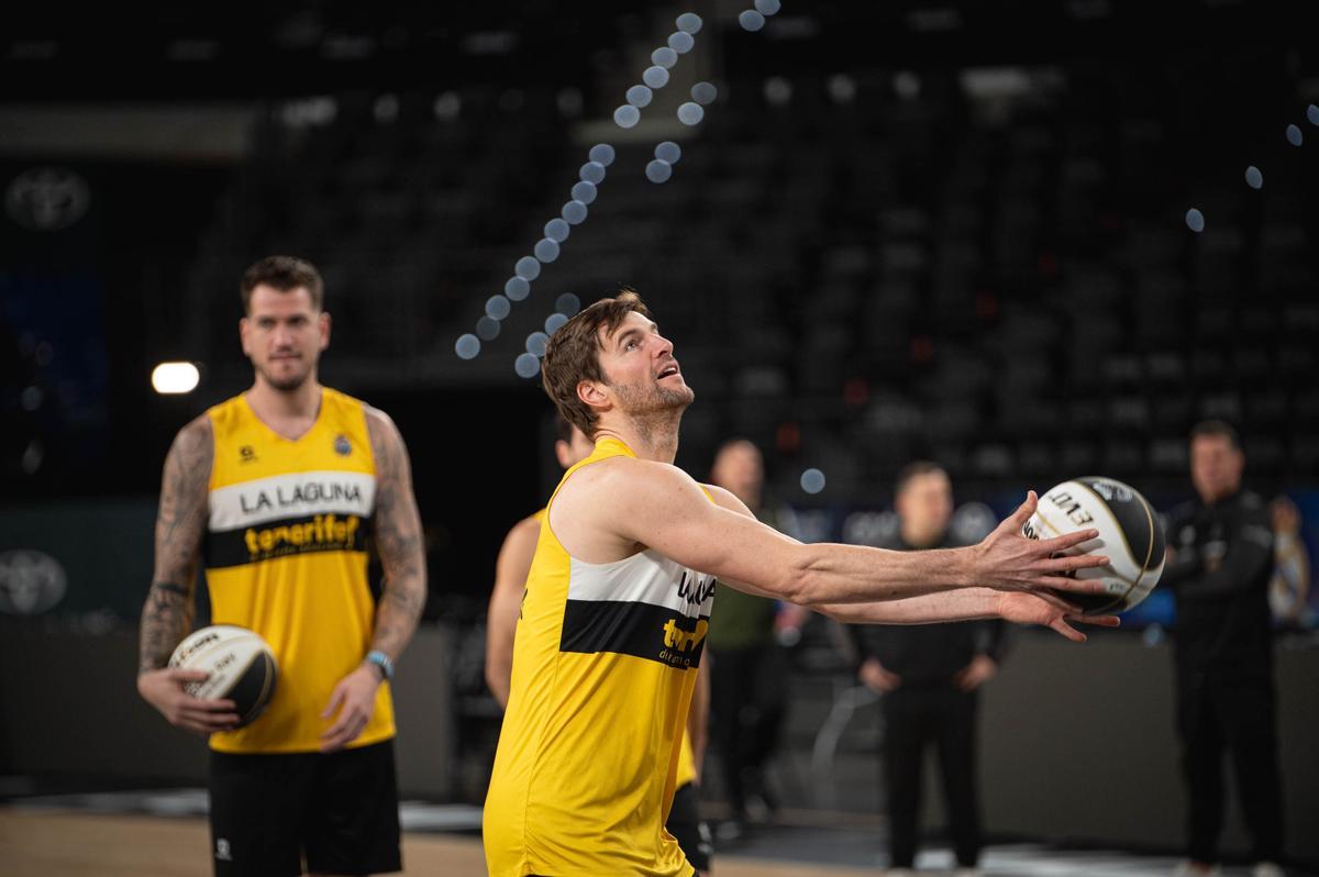 Aaron Doornekamp, en el Roig Arena.