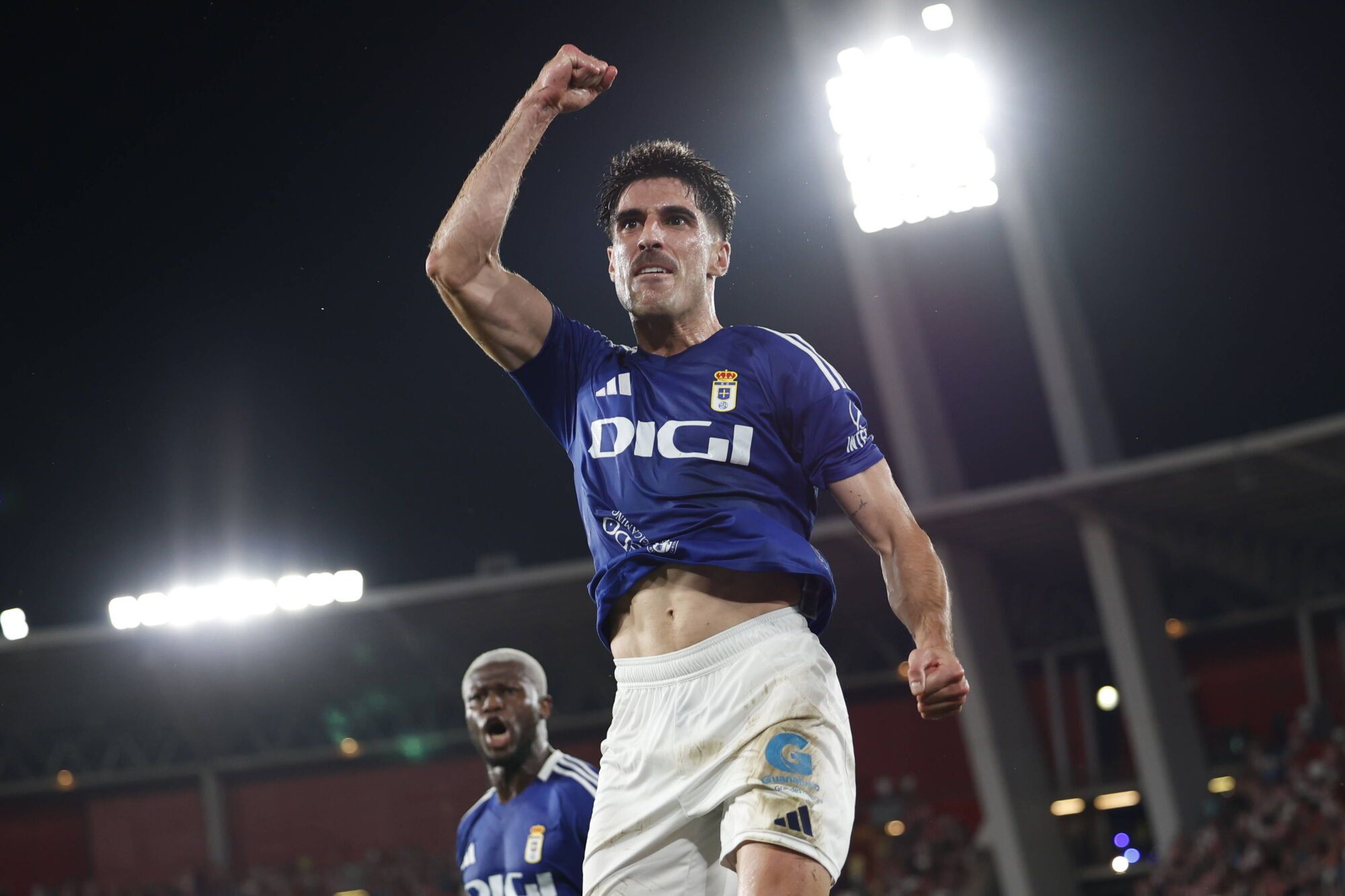 Así fue el primer partido del play-off entre el Almería y el Real Oviedo