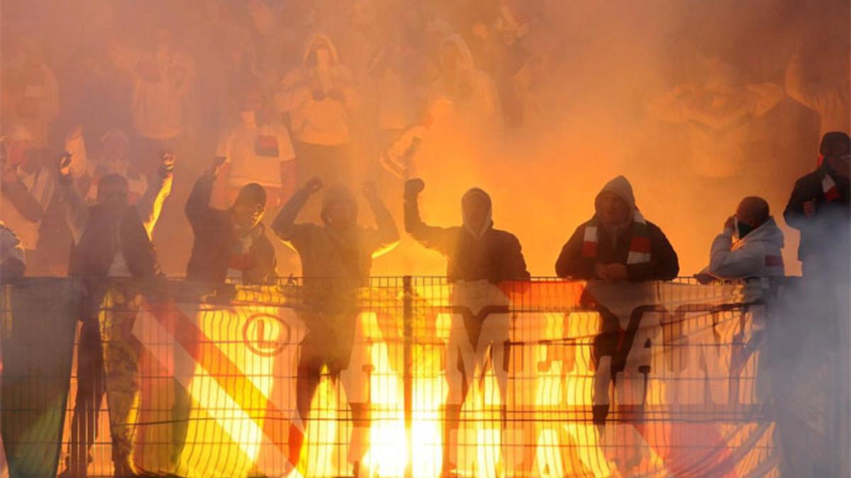 Los ultras del Legia Varsovia son muy peligrosos