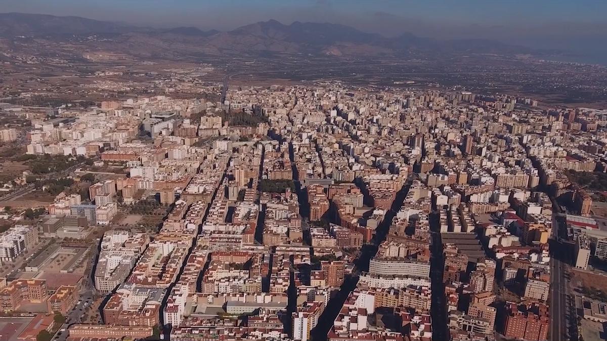 Vista aérea de Castelló.