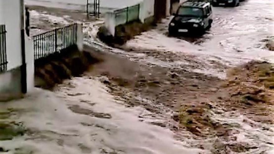 Una veintena de casas anegadas en Conquista tras una fuerte tromba de agua