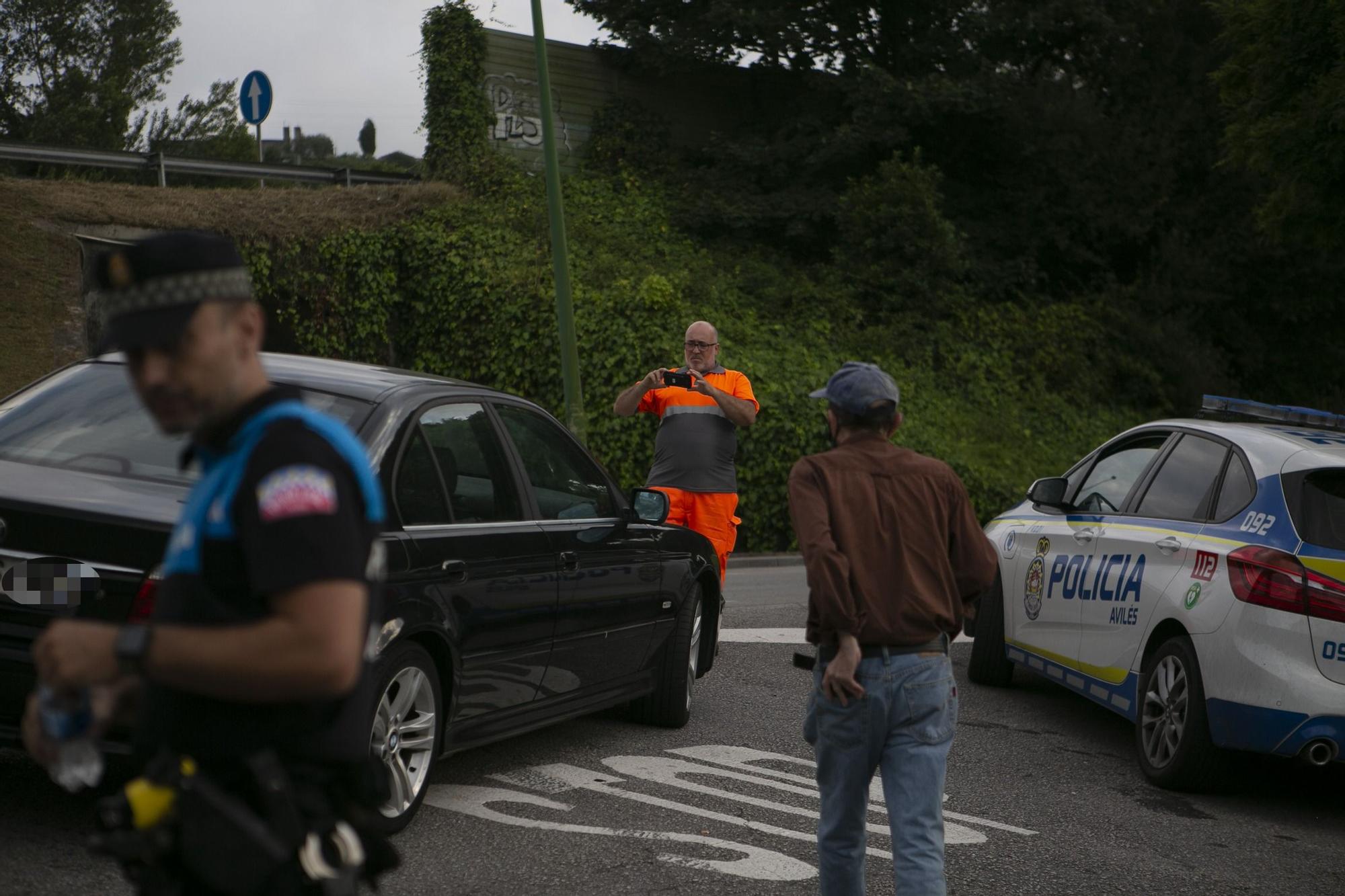 Control de alcoholemia y drogas en Avilés