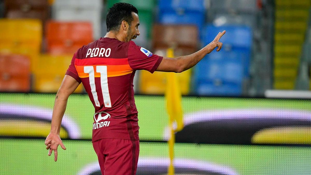 ¡Qué manera de estrenarse como goleador! Vean el primer gol de Pedro con la Roma ¡TOP!