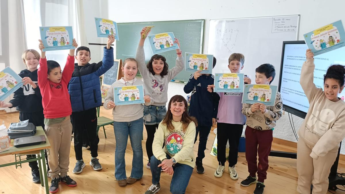 Actividades en el colegio Matemático Pedrayes de Lastres