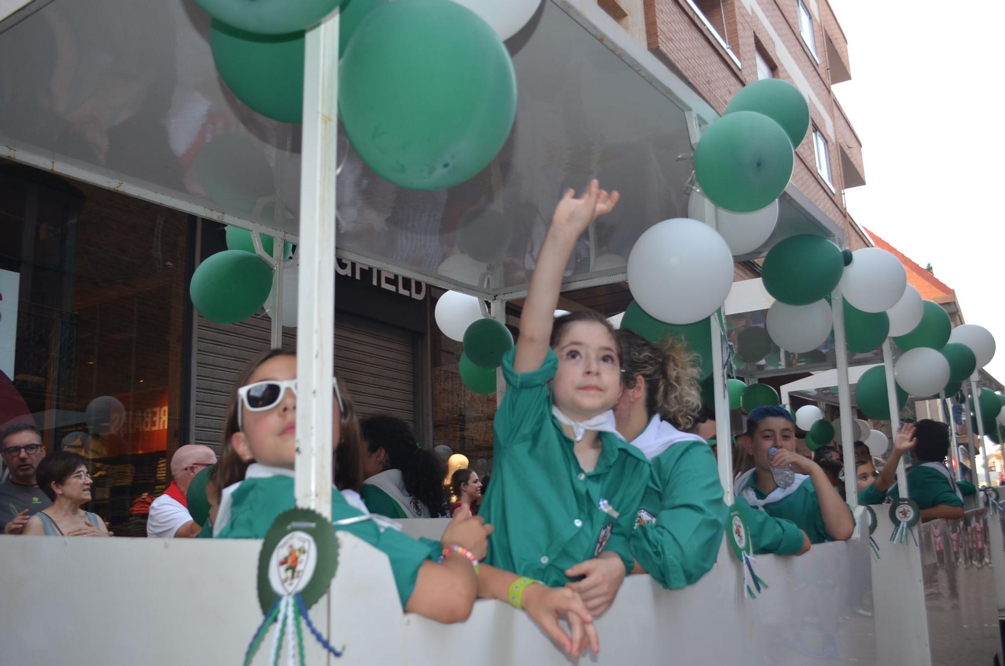 Fiestas del Toro en Benavente: Así ha sido el primer desfile de las peñas