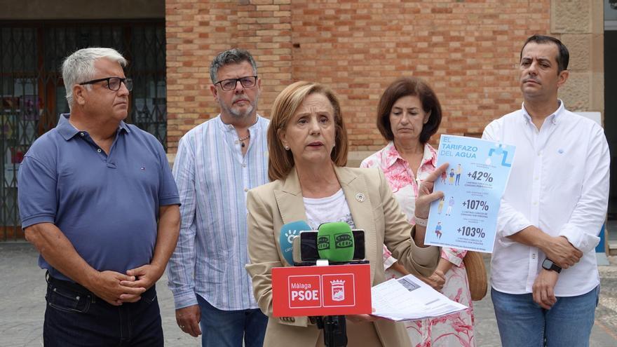 El PSOE acusa al alcalde de penalizar el consumo responsable de agua