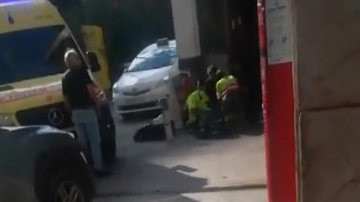 Un hombre sufre un desvanecimiento en una gasolinera de Las Palmas de Gran Canaria