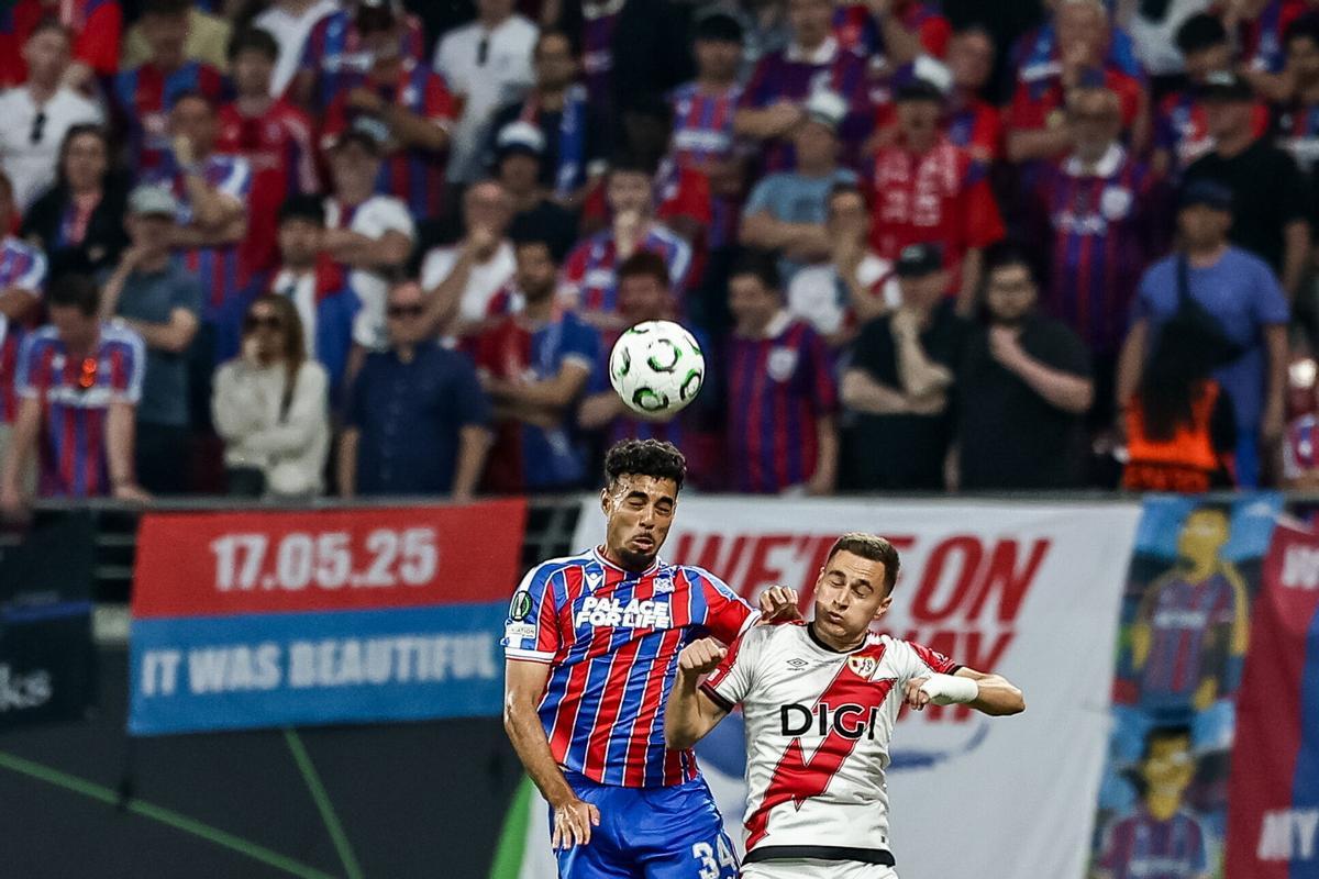 Final de la Conference League: Crystal Palace - Rayo Vallecano, en imágenes.