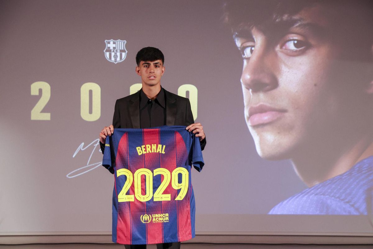 El Barça renova Marc Bernal