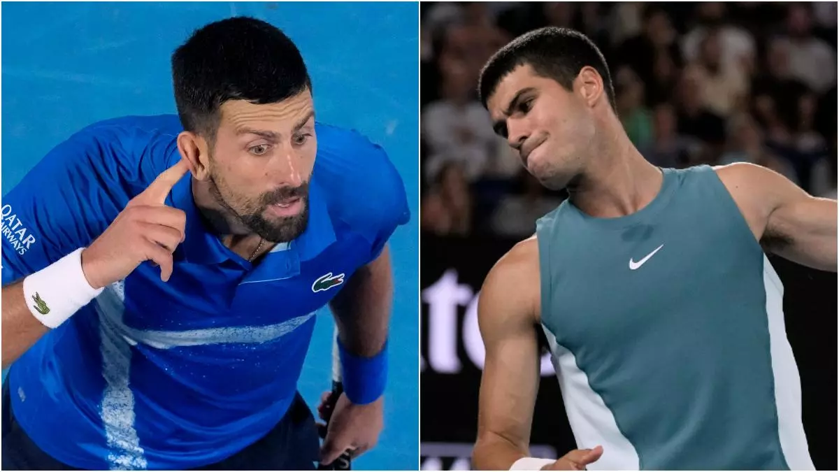 Alcaraz duda sobre las molestias de Djokovic: "Ten赤a problemas y luego no vi nada"