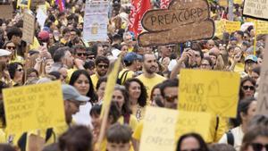 El comitè de vaga pacta no entorpir l’arribada a les PAU
