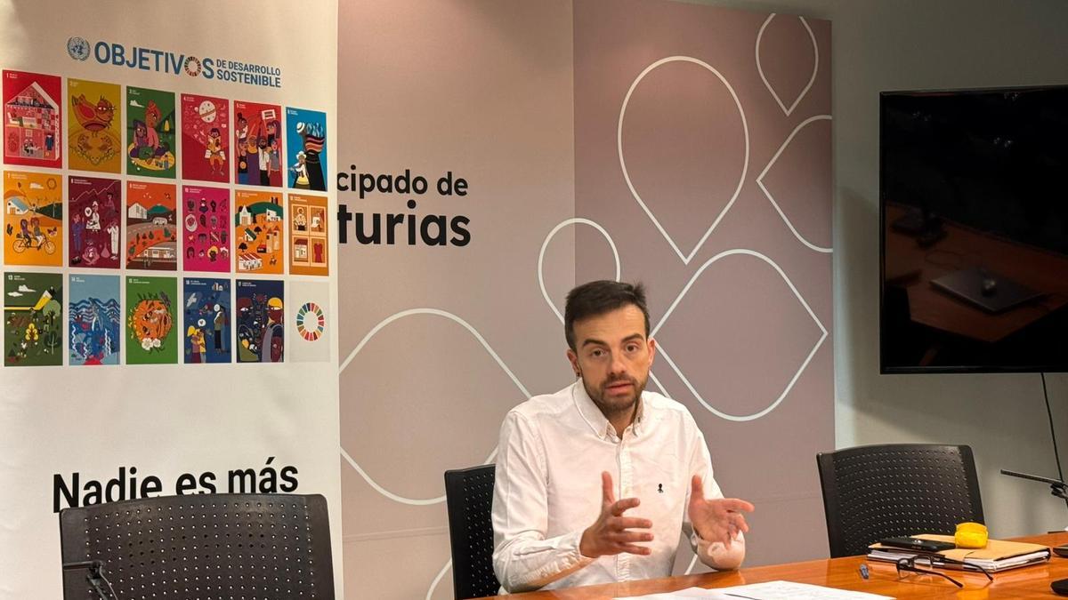 Juan Ponte durante la rueda de prensa.