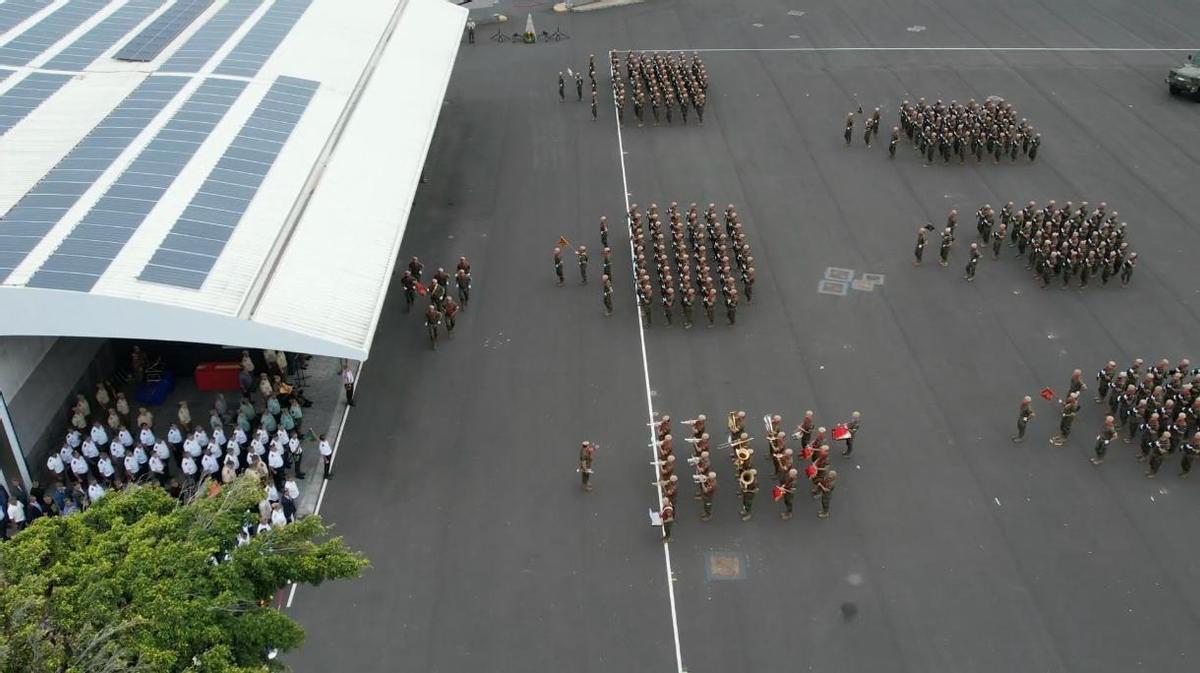 Ejercicios militares de la Brigada Canarias XVI
