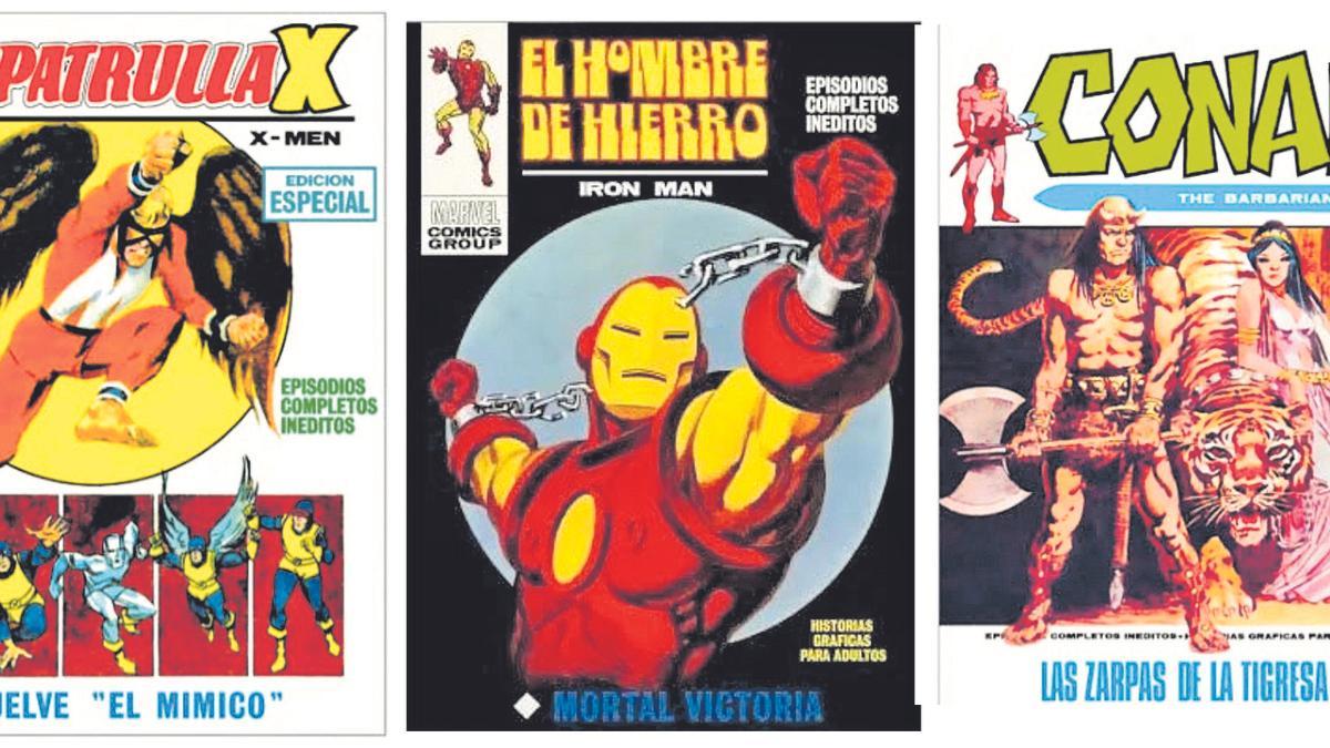 Portadas de Marvel de Vértice