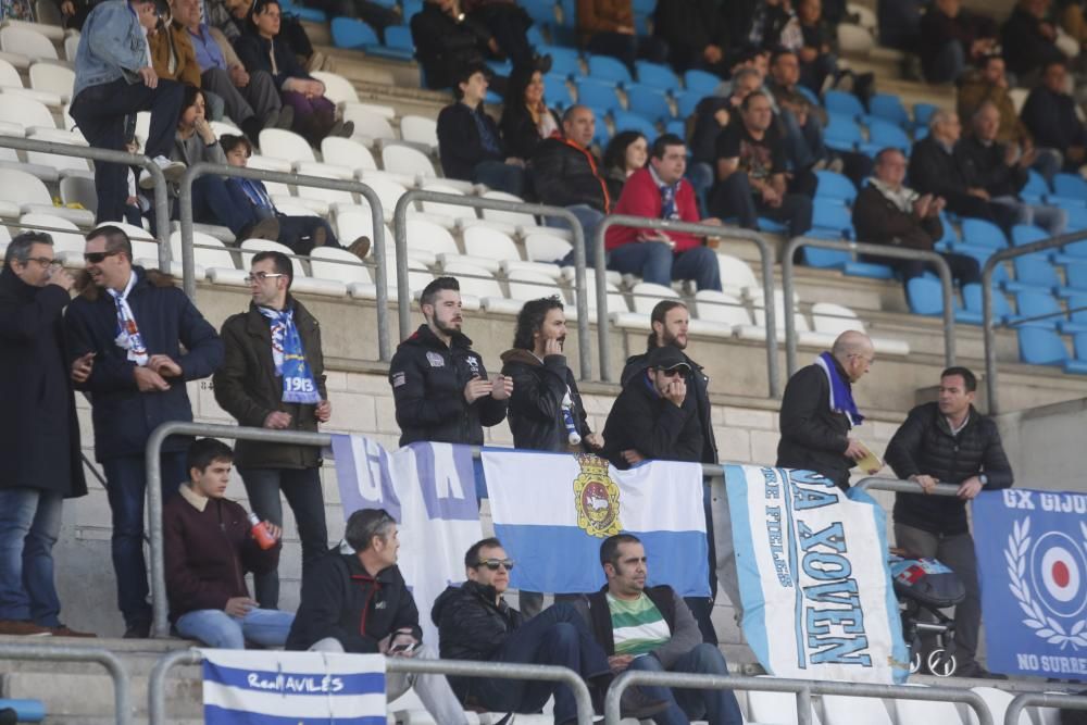 El partido entre el Real Avilés y el Urraca, en imágenes