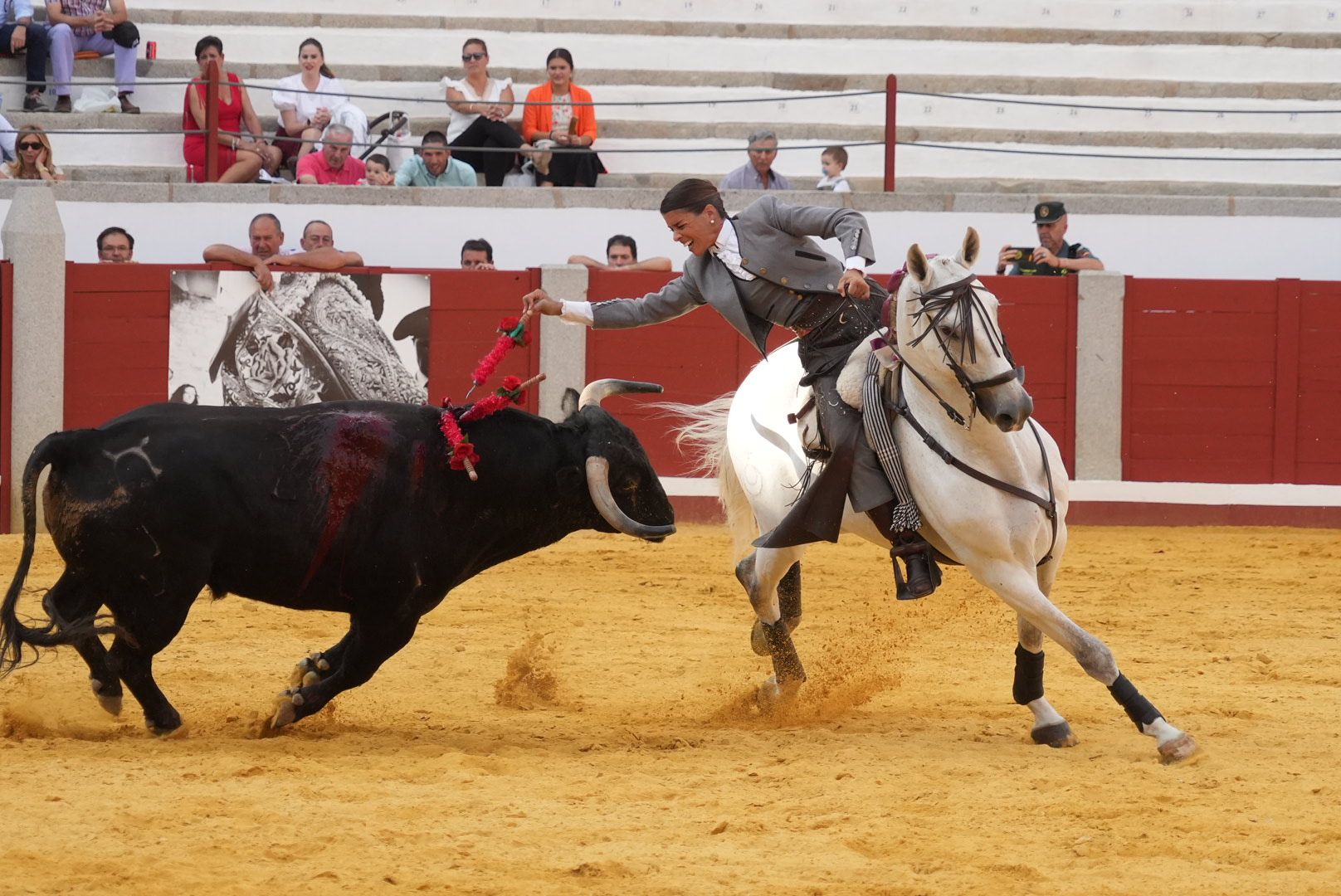 Puerta grande para Hermoso en la corrida de rejones en Pozoblanco