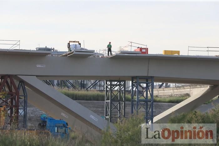 El nuevo puente en Lorca, a punto de terminar