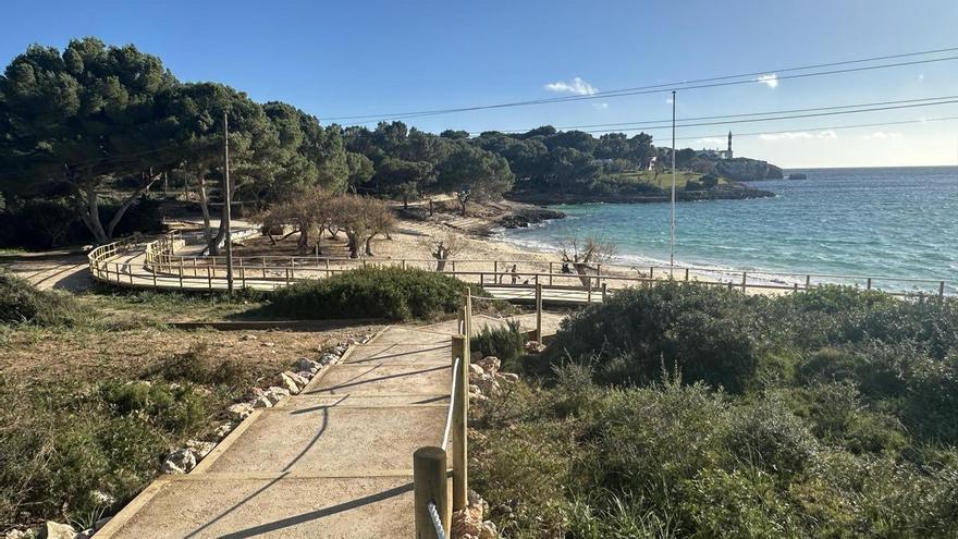 Felanitx elimina la carretera de s’Arenal de Portocolom y estrena un gran paseo verde junto al mar