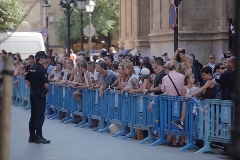 Mallorca-Audienz von König Felipe VI. im Almudaina-Palast