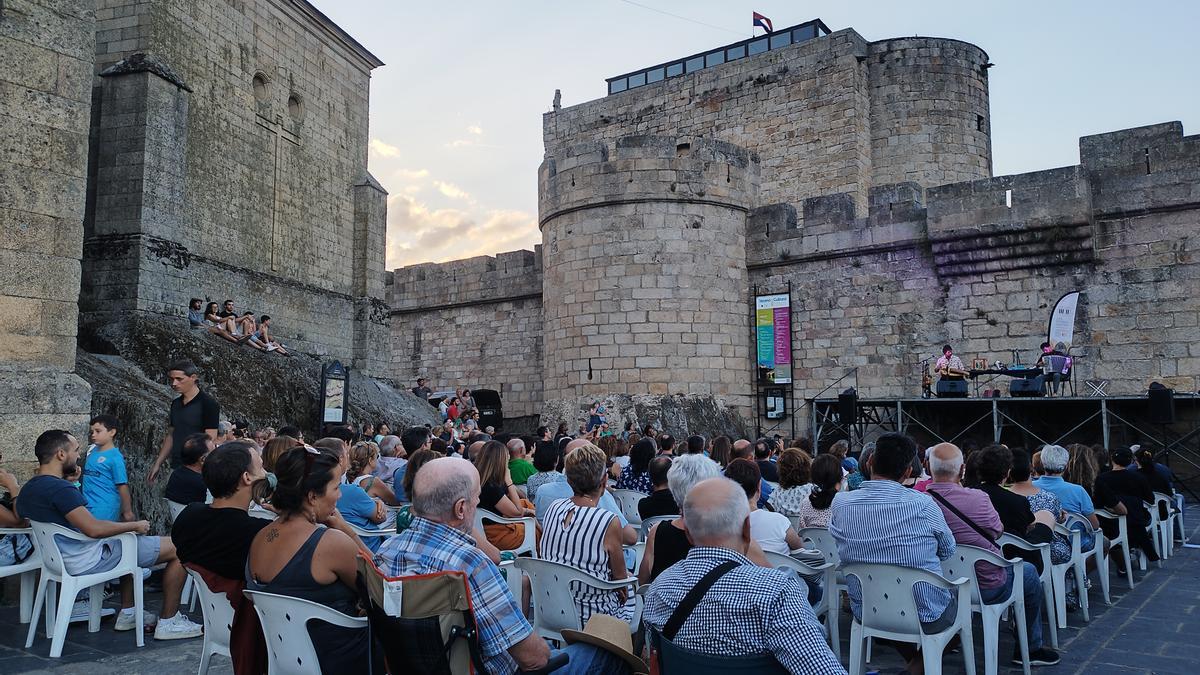 Concierto en el Castillo de Puebla de Sanabria.