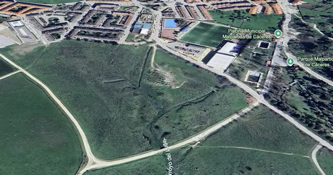 Plan Parcial Los Prados, donde se posibilitará la construcción de hasta 300 viviendas.