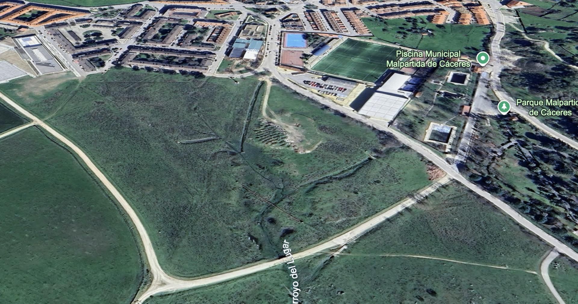 Plan Parcial Los Prados, donde se posibilitará la construcción de hasta 300 viviendas.