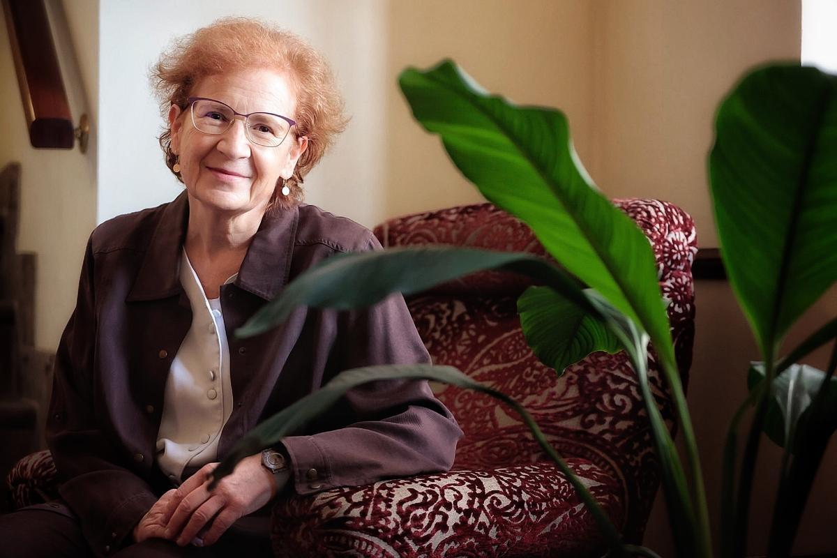 Margarita del Val, en su visita a Tenerife, en diciembre.