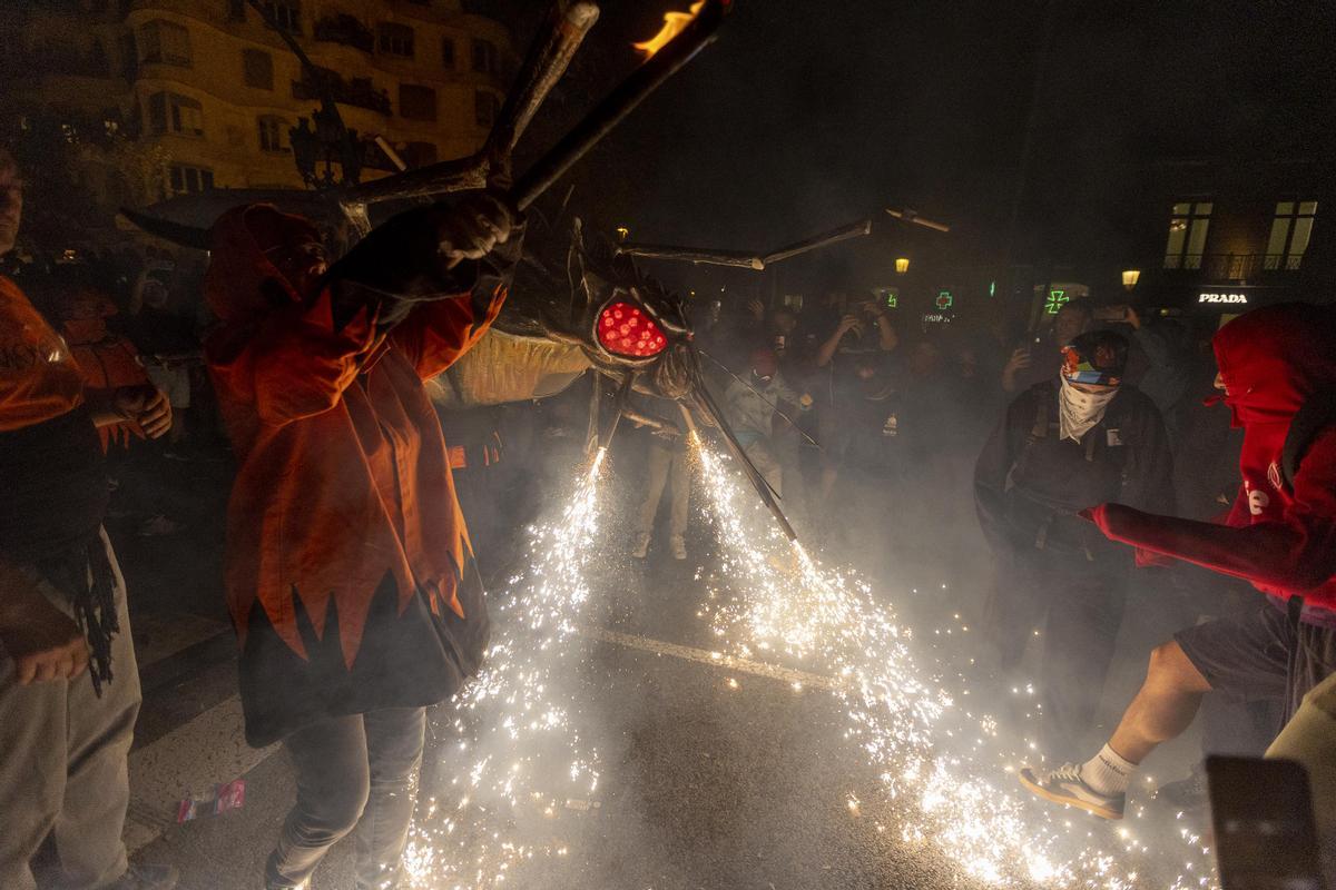 El correfoc de la Mercè, en imágenes