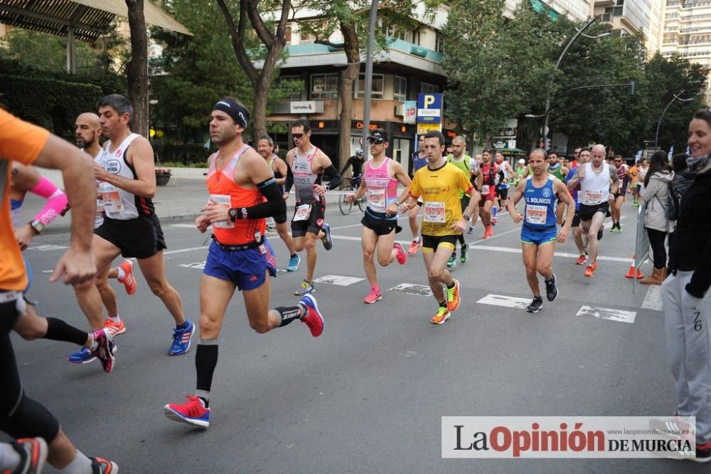 Murcia Maratón. Salida