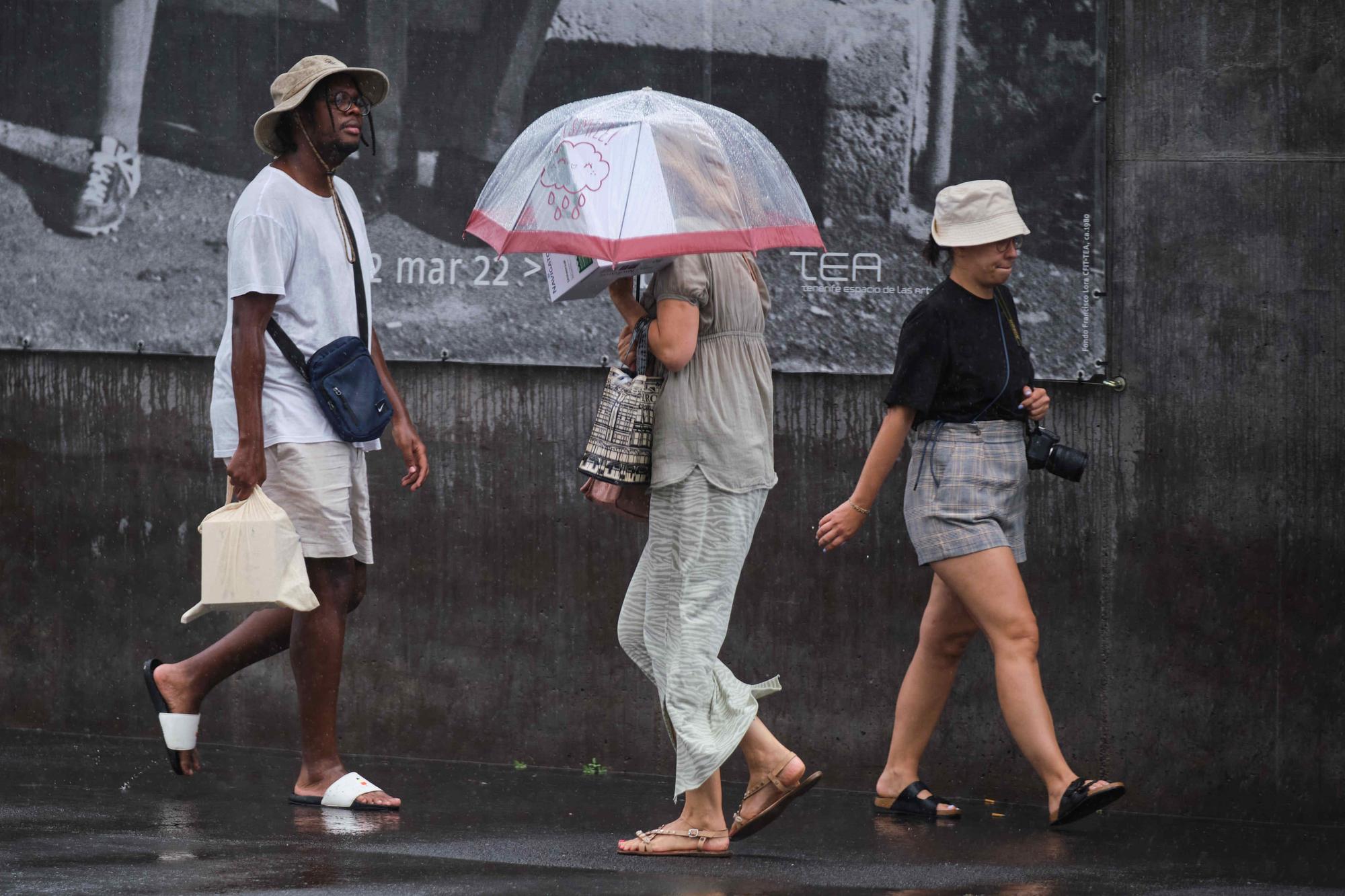 Lluvias en Tenerife