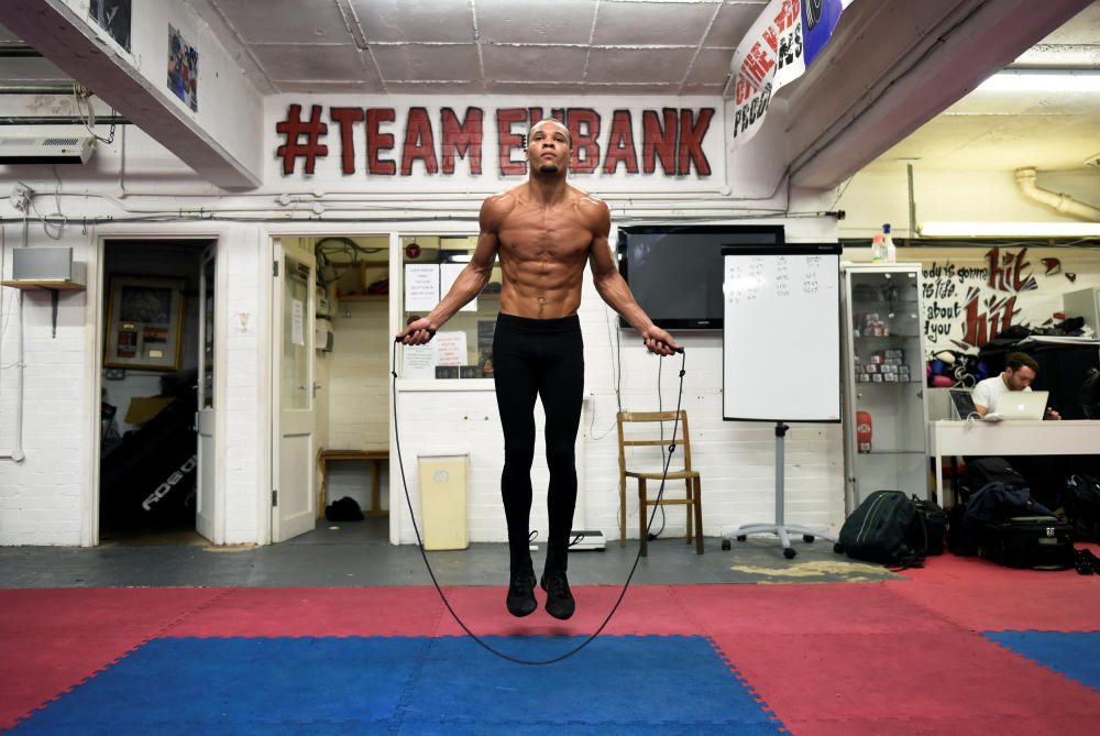 Chris Eubank Jr Media Work-Out