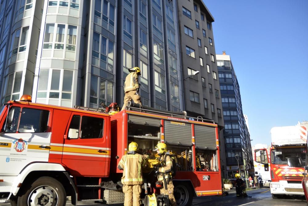 Incendio en Ronda de Outeiro con Francisco Catoira