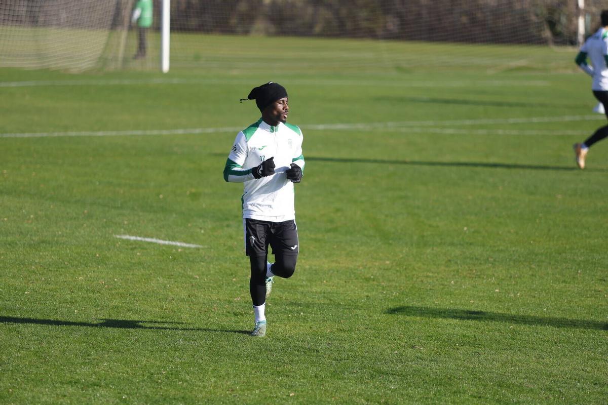 Entrenamiento del Cordoba CF 7 de enero ciudad deportiva