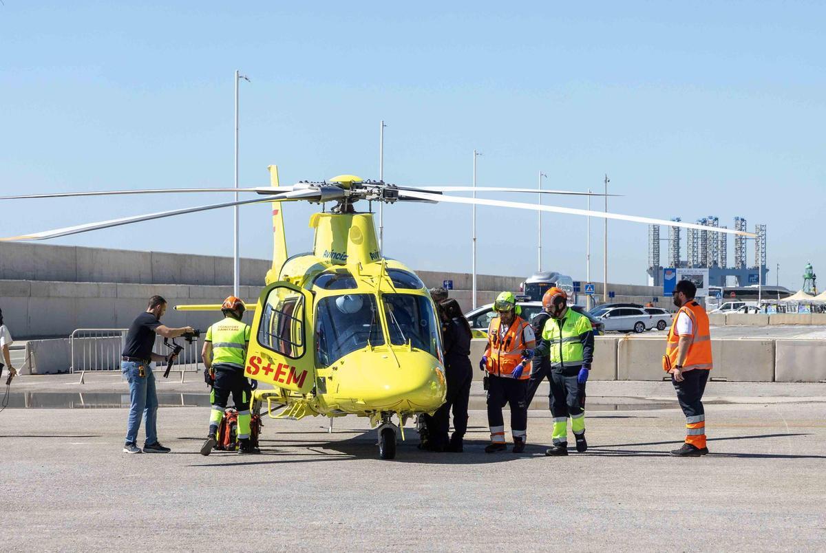 MARSEC-26 mide la coordinación ante emergencias marítimas en el Puerto de Alicante