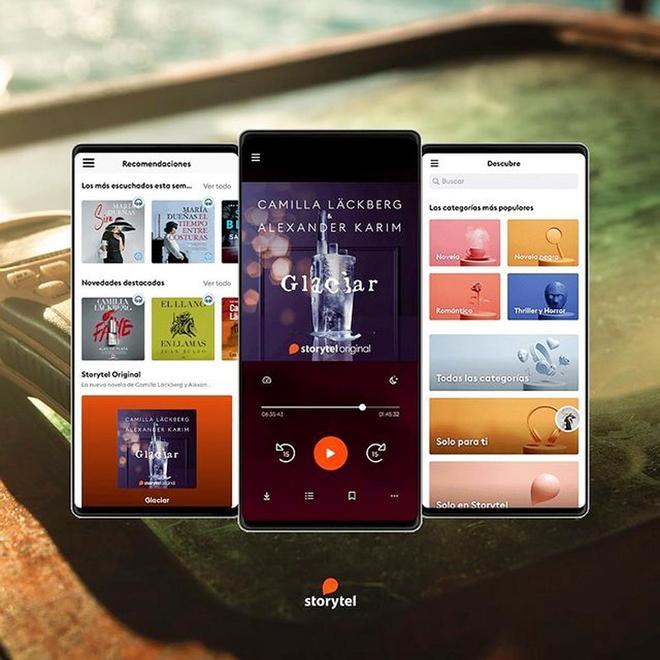 Suscripción a la plataforma de audiolibros Storytell