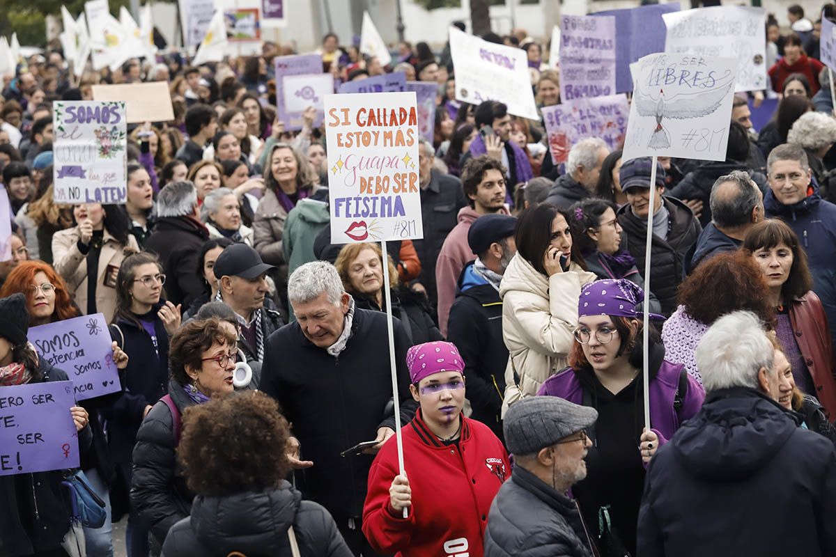 Manifestación del 8M en Córdoba